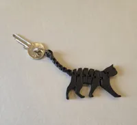 Chat articulé décoratif / porte-clés — photo 2