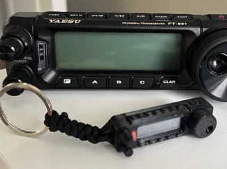 Yaesu FT-891 Keychain Miniature