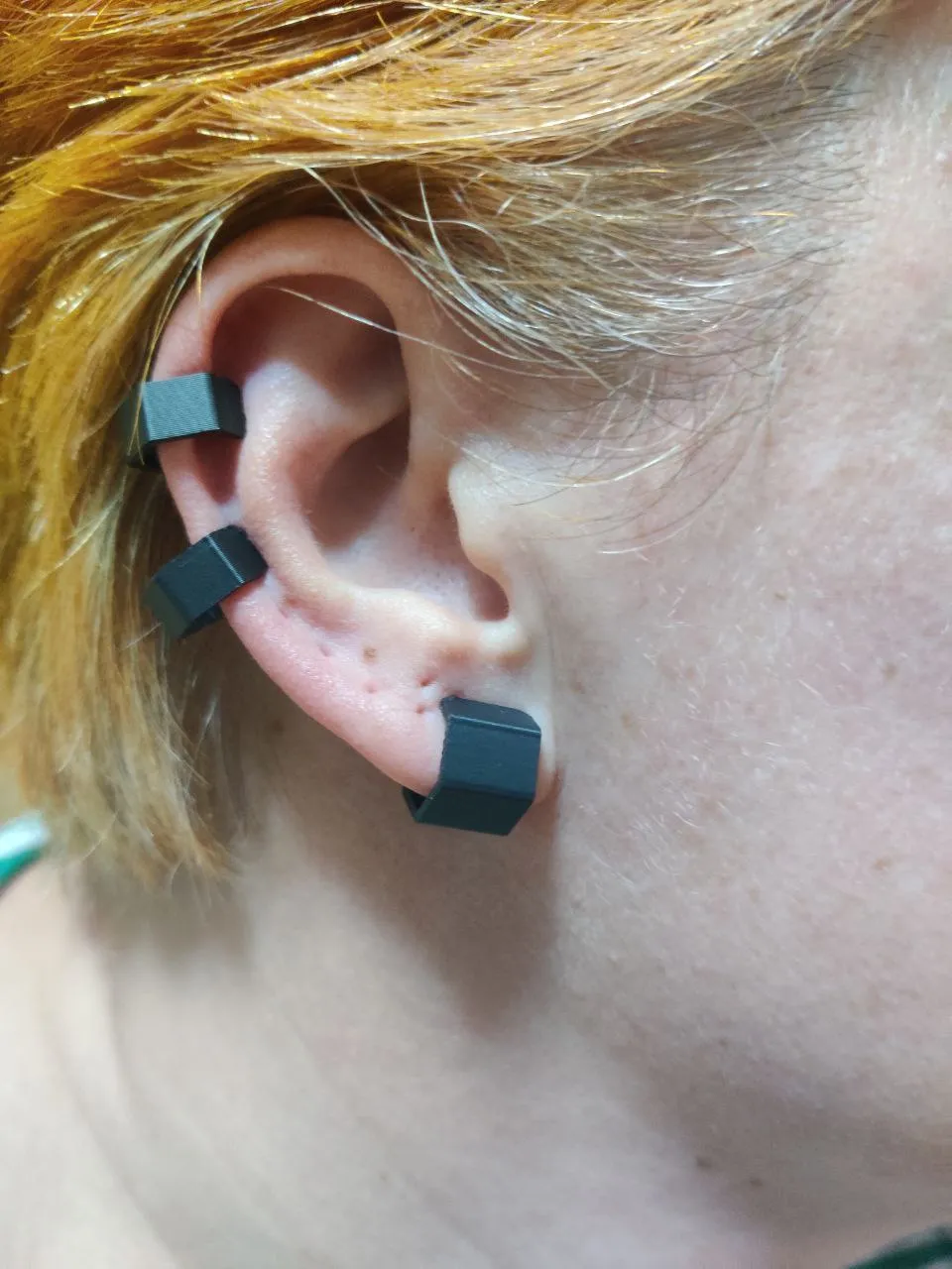 Hexbound Cuffs – Nutts Earrings view 3