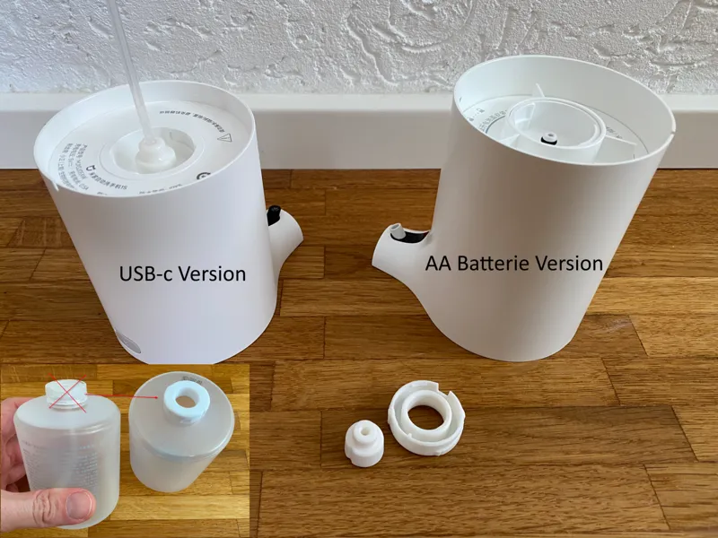 Xiaomi Mi Dispenser Seifenspender Stopfen Adapter 