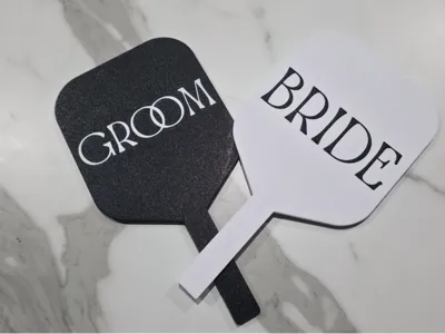 Bride & Groom Padels