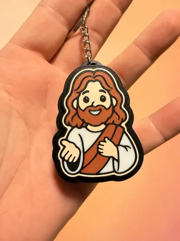 Llavero: Jesus Clicker Keyring — vista de referencia 3