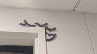 Chauves-souris déco de coin de porte — photo 3