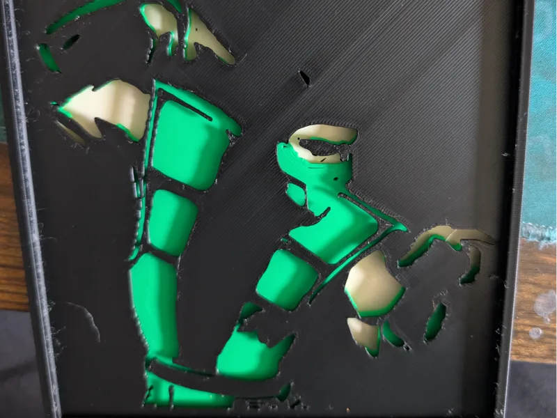 Mortal Kombat - Reptile (All Ninjas) Shadow Box