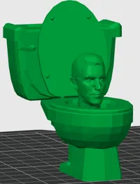 Figurine Skibidi Toilette — visage alternatif — photo 2