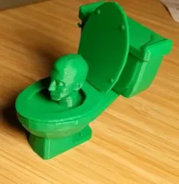 Figurine Skibidi Toilette — visage alternatif — photo 3