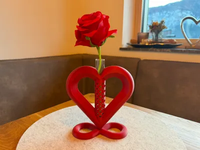 Heart Vase Infinity