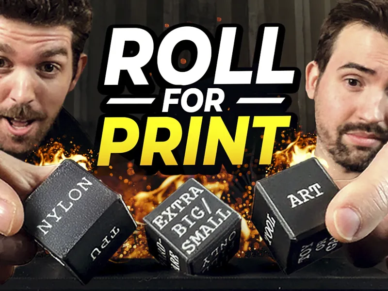 Roll For Print - Randomized 3D Print Challenge