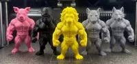 0.2mm layer, 2 walls, 15% infill - Keychain Version