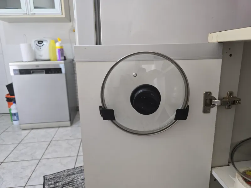 Suporte para tampa de panela