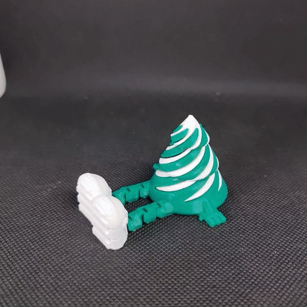 Articulated Impossible Passthrough Christmas Tree