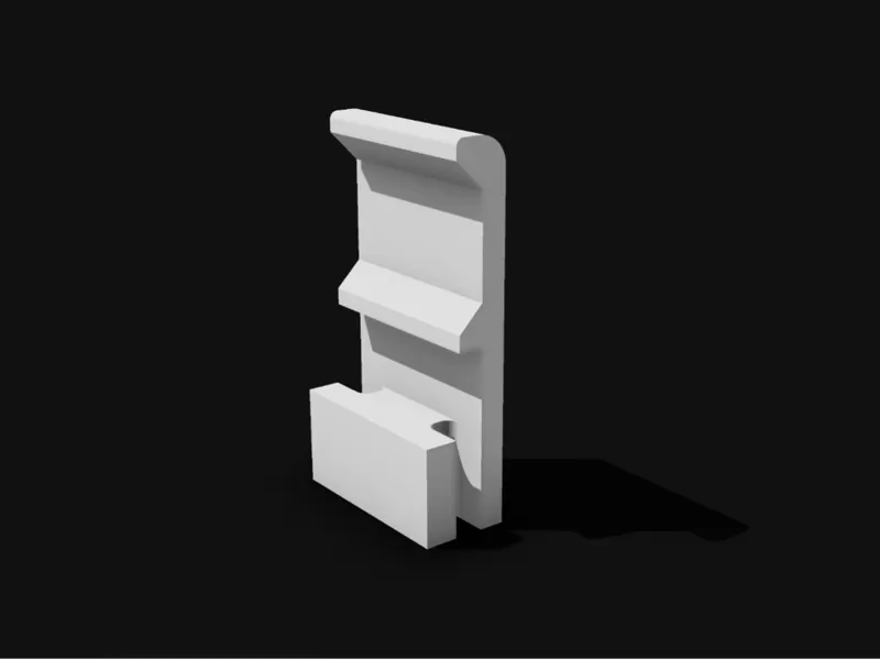 Curtain track stopper