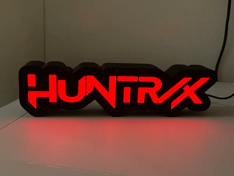 Huntrix LED Lightbox ( KPop Demon Hunters )