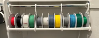 Filament Hanging Rack with Hole