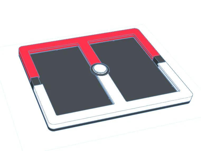 PokéBall Themed Dual PSA Card Display - P Ball