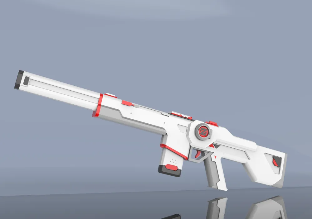 Valorant Phantom - Spectrum - Free 3D Print Model - MakerWorld