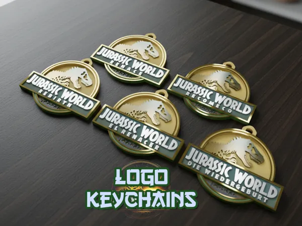 Porte-clés Jurassic World Rebirth