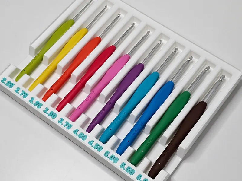 Clover Amour Crochet Hook Storage / Gridfinity