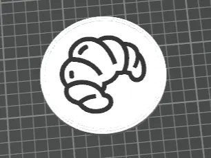 croissan coaster
