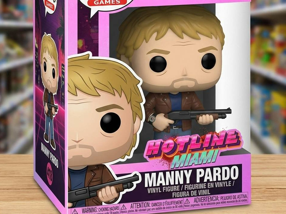 Hotline Miami 2 Detective Manny Pardo Pop! Style