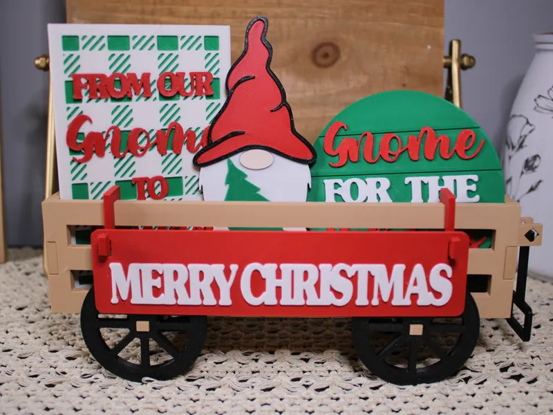 Gnome For the Holidays Interchangeable add on