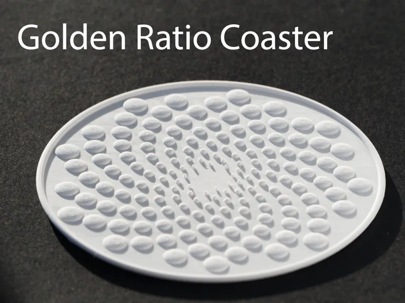 Golden Ratio Coaster