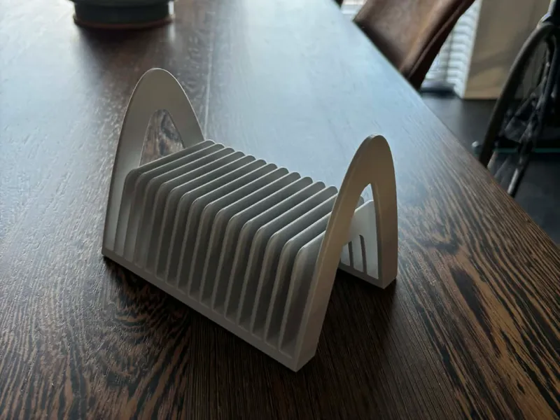Minimalist Vinyl Record Holder Tray