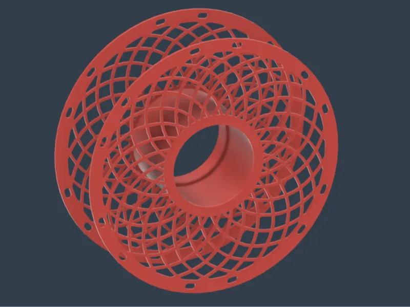 Filament Spool AMS Compatible Reusable