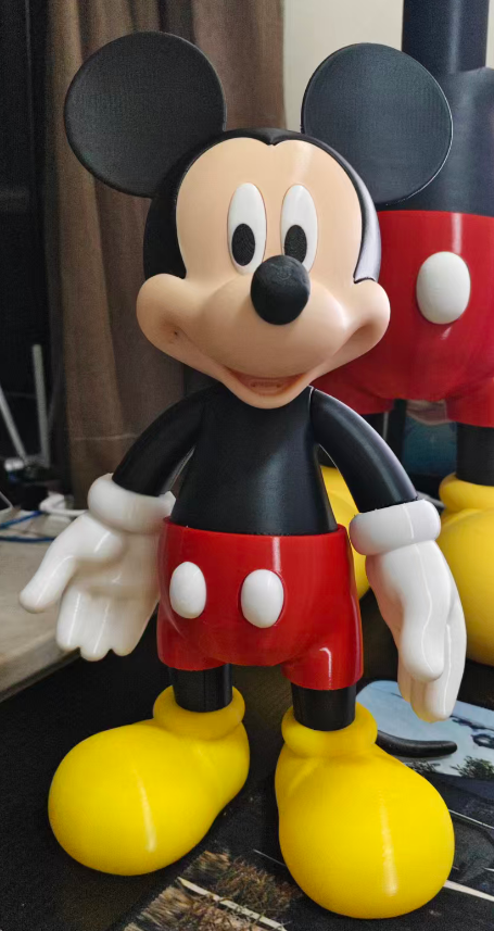 Miniatura 2 do modelo 3D 迪士尼米奇全分件无需ams米老鼠micky