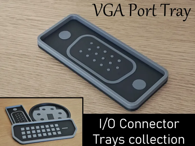 [I/O Connector Trays] - VGA Port Tray