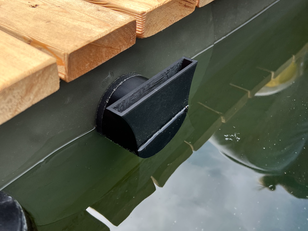 Teich Überlauf für DN40