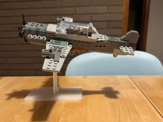 Stand For Brick Indiana Jones Plane Set 77012