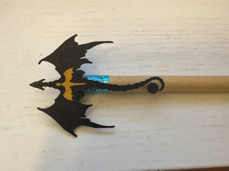 Fourth Wing Pen / Pencil Topper