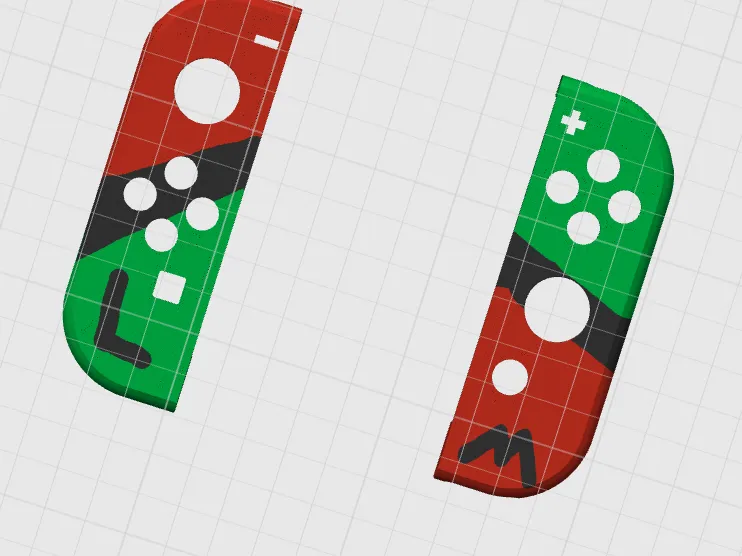 mario and Luigi joycon