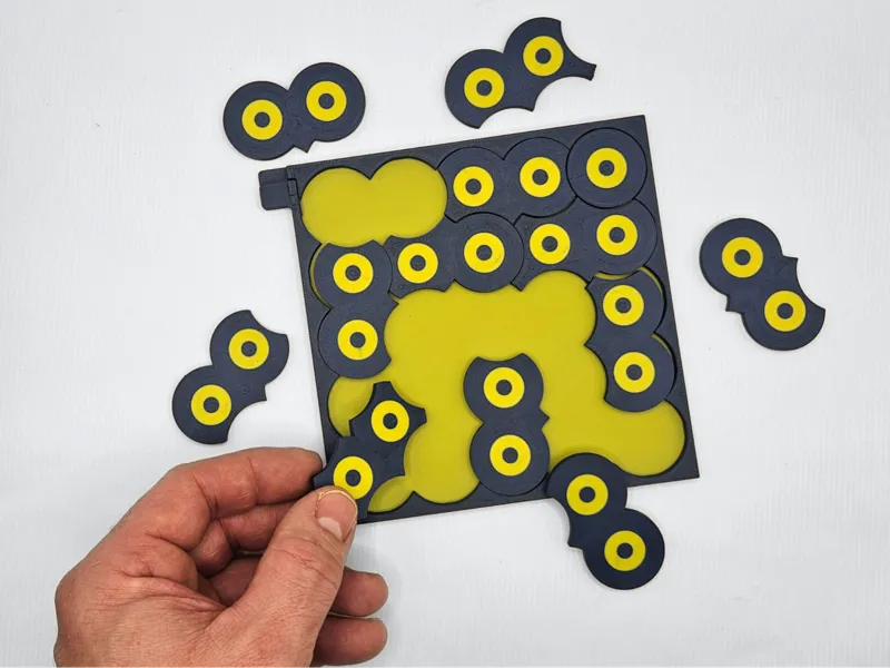 Geometric Jigsaw Puzzle For Adults With Box