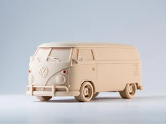 Volkswagen Transporter T1 3D Car Model
