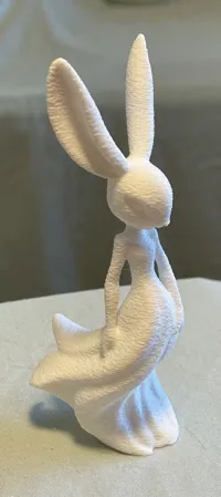 Fuzzy 0.4mm A1 Mini default 0.2mm layer, 2 walls, 10% infill