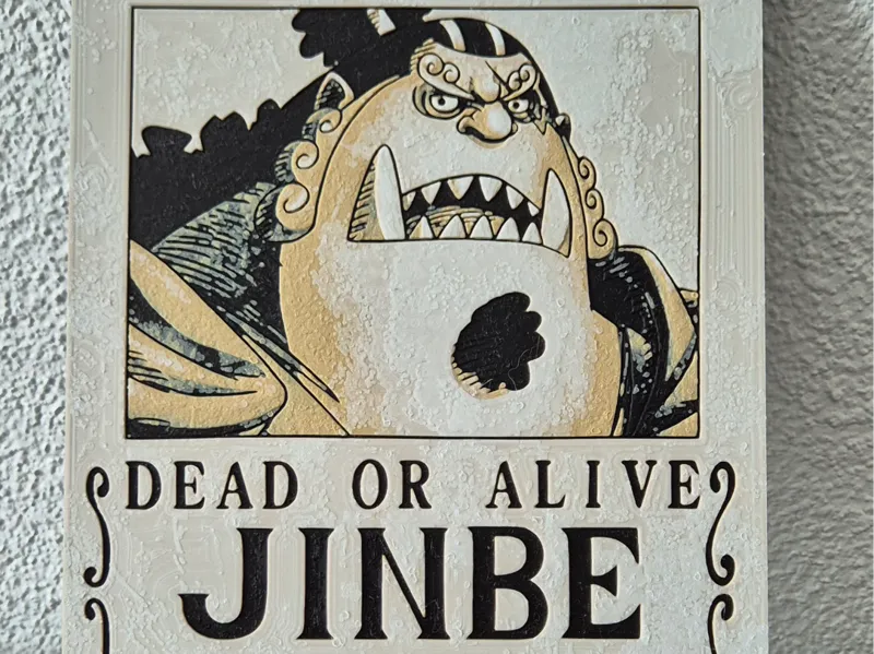 One Piece - Jinbe - Hueforge