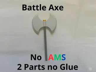 Simple Battle Axe