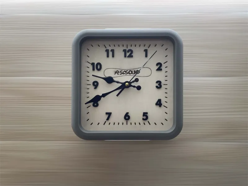 Orologio da Parete Ibrido(Stampa 3D +Taglio Laser)