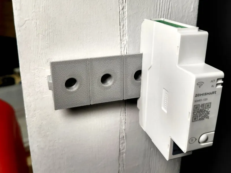 Modular DIN Rail – 25 mm Snap-Together Segments