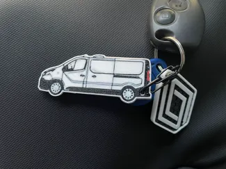 Renault Trafic 3 keychain (+campervan remix)