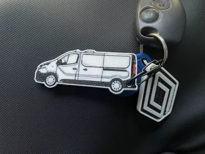 Renault Trafic 3 keychain (+campervan remix)