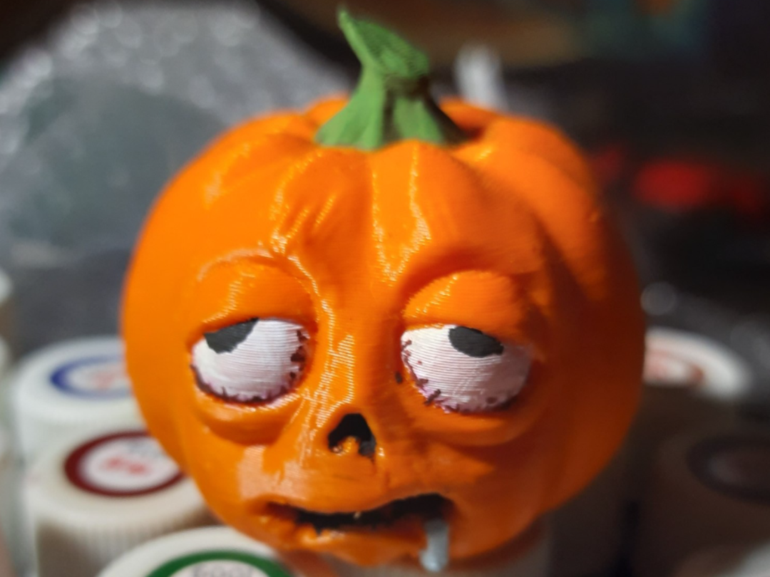 Drooling Pumpkin Jack 3D model