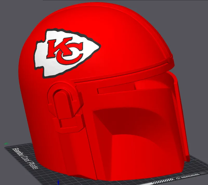 Chiefs Mandalorian Helmet
