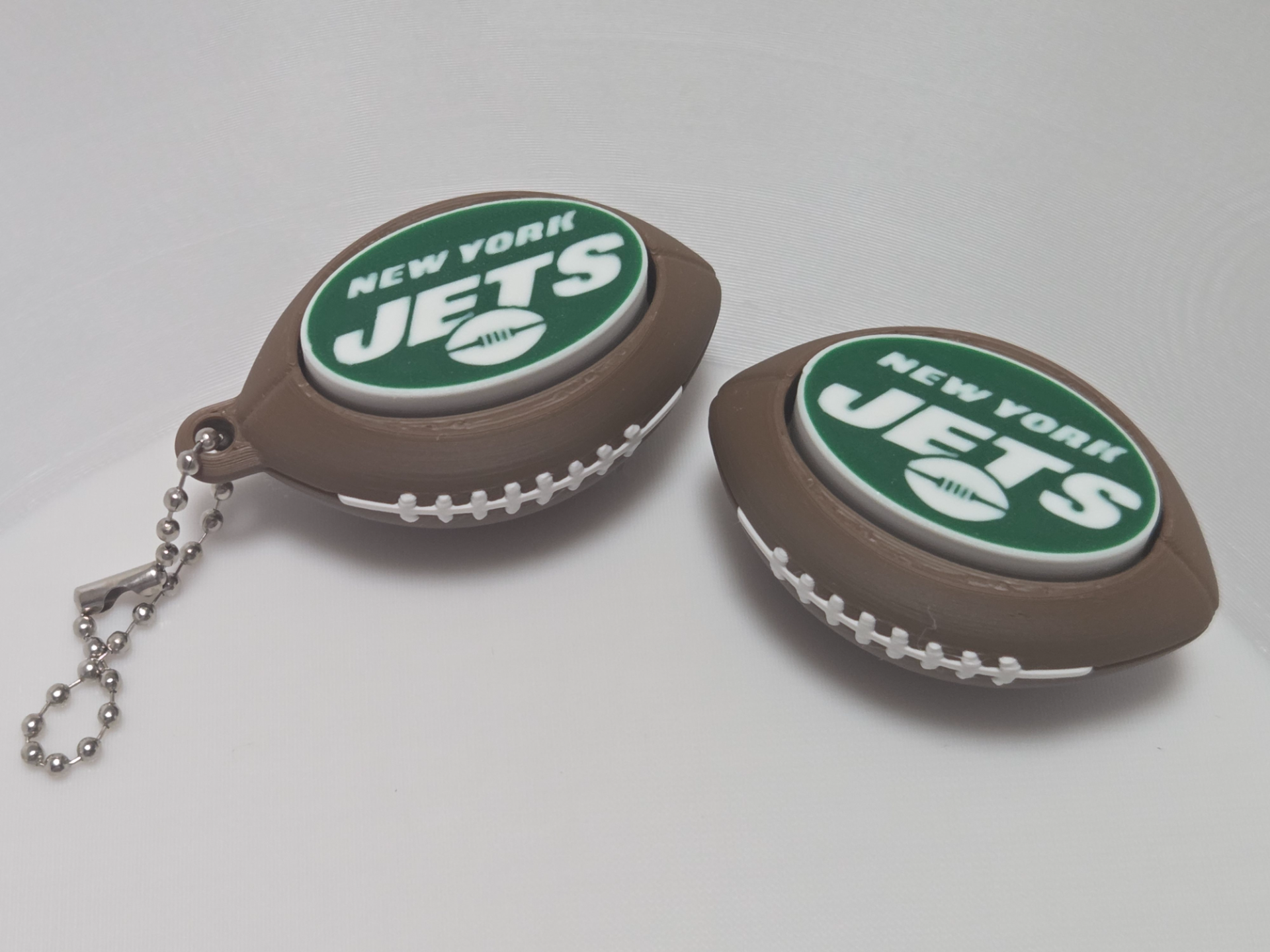 New York Jets Football Clicker Fidget 3D model