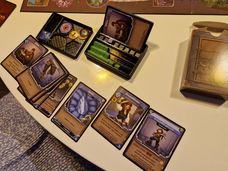 Clank! Legacy : character box/token tray 