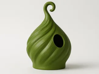 SproutSpire – A Nature-Grown Birdhouse