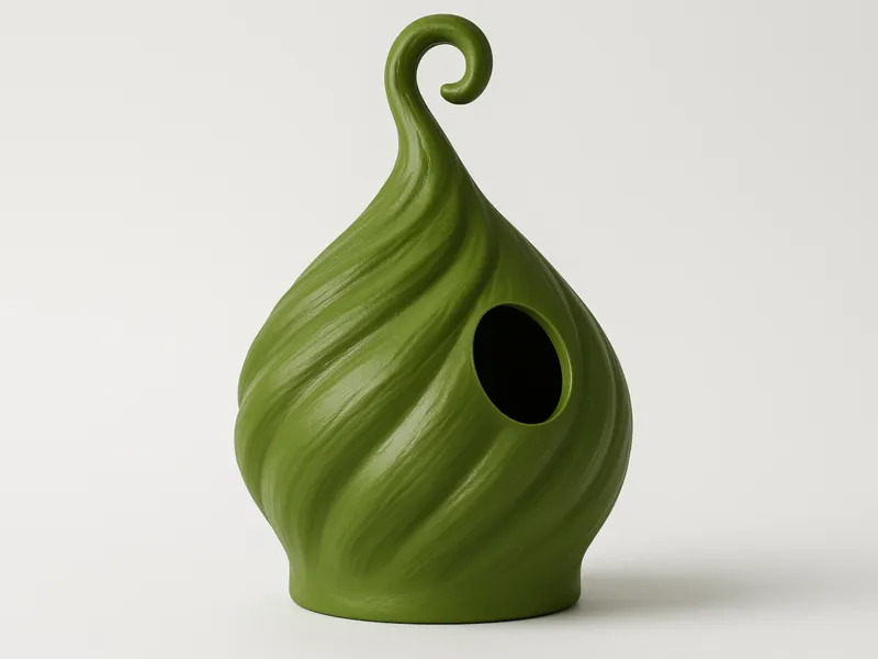 SproutSpire – A Nature-Grown Birdhouse