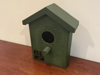 Magnetic-perch Gadget Cache Birdhouse Geocache